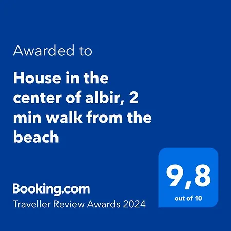 House In The Center Of Albir, 2 Min Walk From The